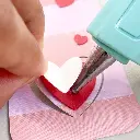 Mini Pistola de Silicón Bi-Color Menta Quelli3.webp