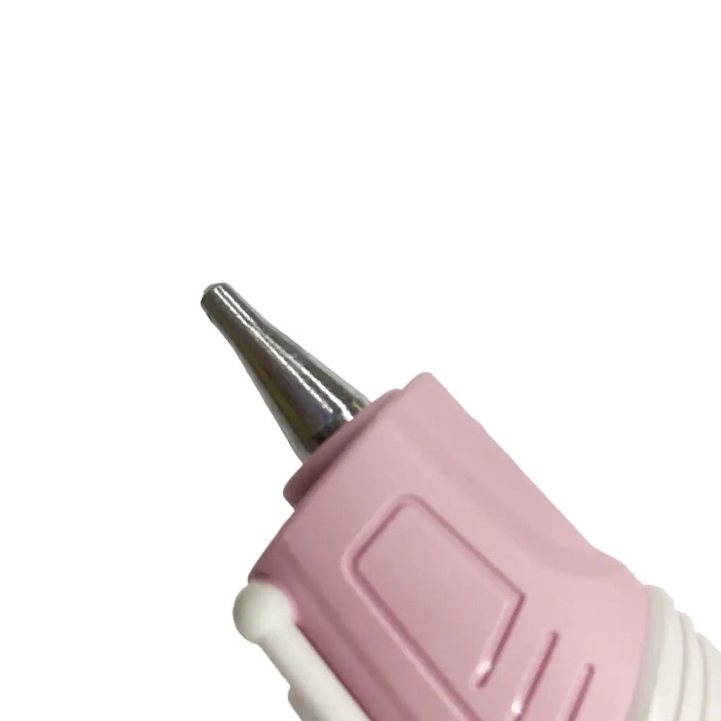 Mini Pistola de Silicón Bi-Color Rosa Quelli3.webp