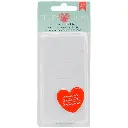 Pestañas De Espuma Adhesiva Blancas 3mm 272 Pz