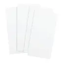 Pestañas De Espuma Adhesiva Dimensional Blanca