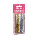 Barras Mini De Silicón Glitter Quelli 12pz