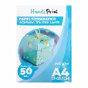 Papel fotográfico semi brillante A4*50 200gsm Handi Print