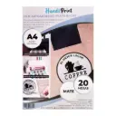 Film Adhesivo Plata INKJET Mate A4×20 Handi Print