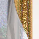 Foil Luminos 12.5'' x 3m Puntos Oro Metálico