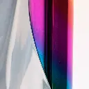 Foil Luminos 12.5'' x 3m Arcoíris Metálico