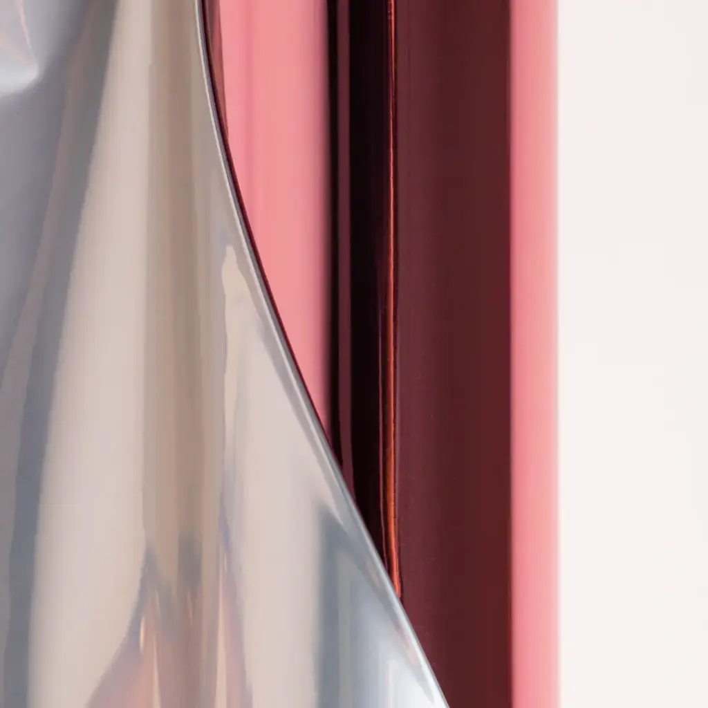 Foil Luminos 12.5'' x 3m Rosa Metálico