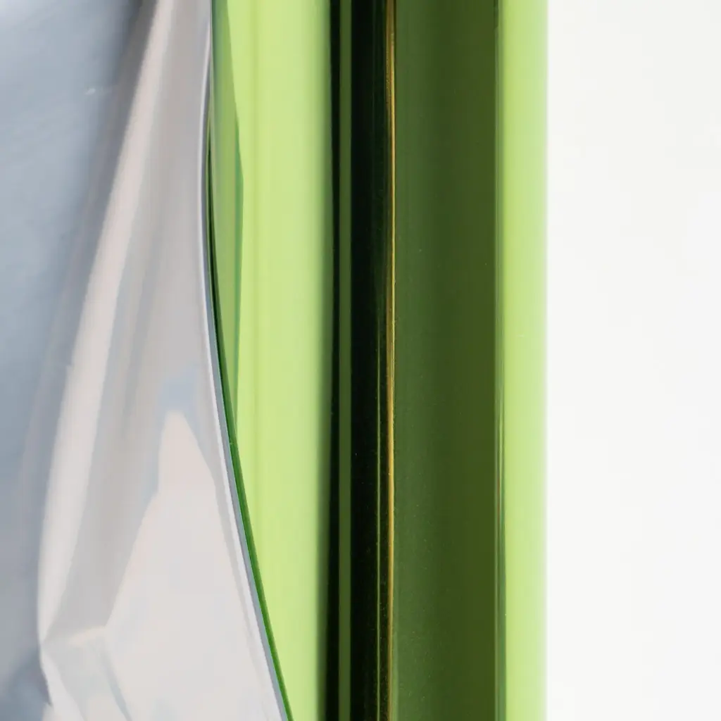 Foil Luminos 12.5'' x 3m Verde Manzana Metálico