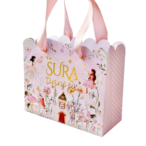 Troquel Shopping Bag Ondas