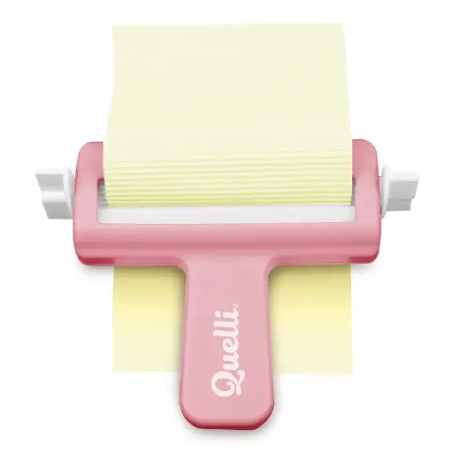 Corrugadora de papel recta rosa Quelli