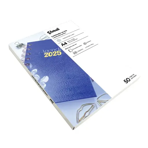 Hojas para Laminado en Frío A4 x 50 – Efecto Cuero Varali 