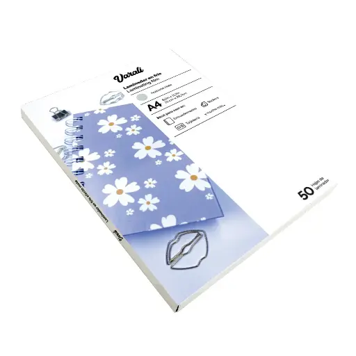 Hojas para Laminado en Frío A4 x 50 – Acabado Mate Varali