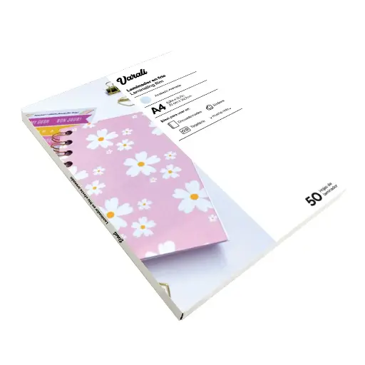 Hojas para Laminado en Frío A4 x 50 – Acabado Arena Varali