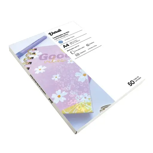 Hojas para Laminado en Frío A4 x 50 – Acabado Flores Varali