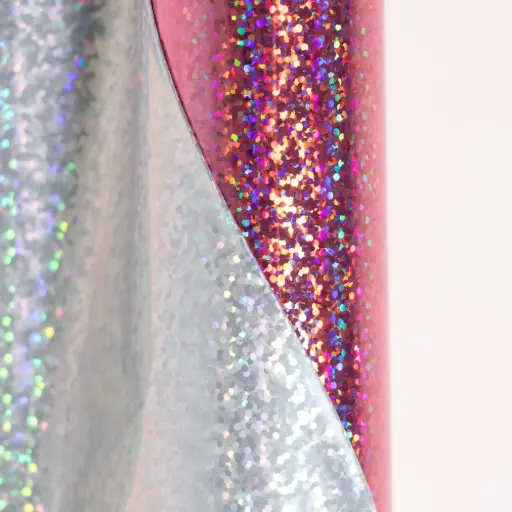 Foil Luminos 12.5'' x 3m Puntos Rosa Metálico