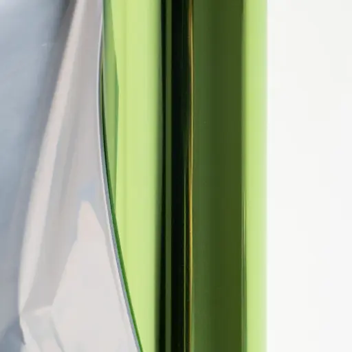 Foil Luminos 12.5'' x 3m Verde Manzana Metálico